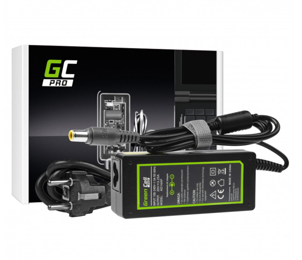 GREENCELL Zasilacz PRO 20V 3.25A 65W 7.7-5.5mm do Lenovo B590 AD16AP - 664022 - zdjęcie